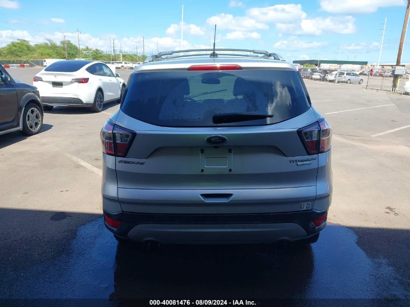 2017 Ford Escape Titanium VIN: 1FMCU0JD8HUA32665 Lot: 40081476