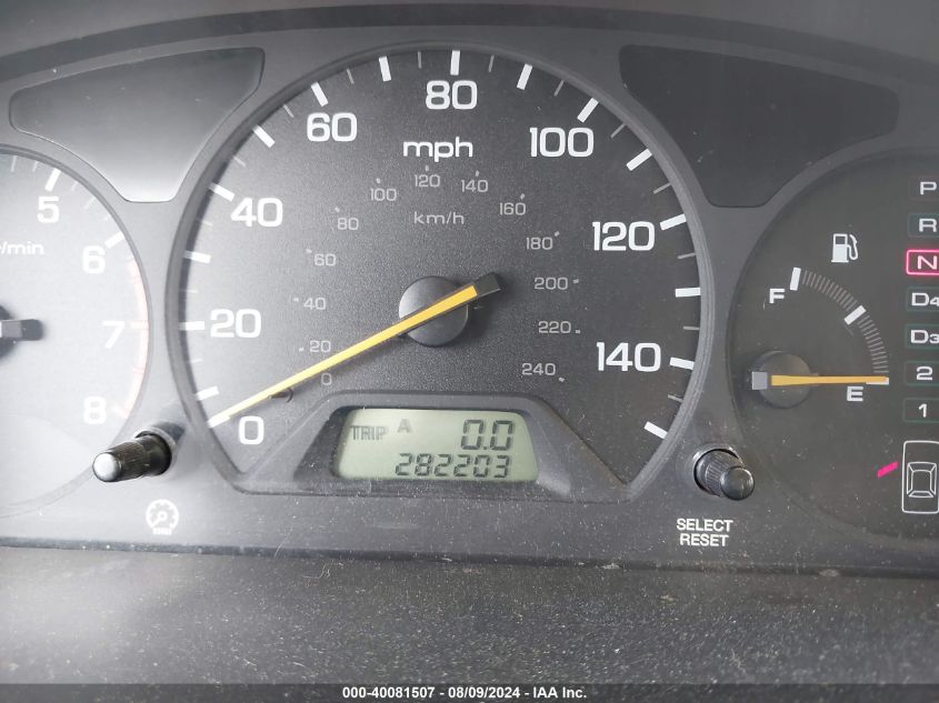 2000 Honda Accord 3.0 Ex VIN: 1HGCG165XYA022368 Lot: 40081507