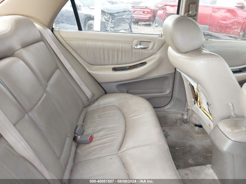 2000 Honda Accord 3.0 Ex VIN: 1HGCG165XYA022368 Lot: 40081507