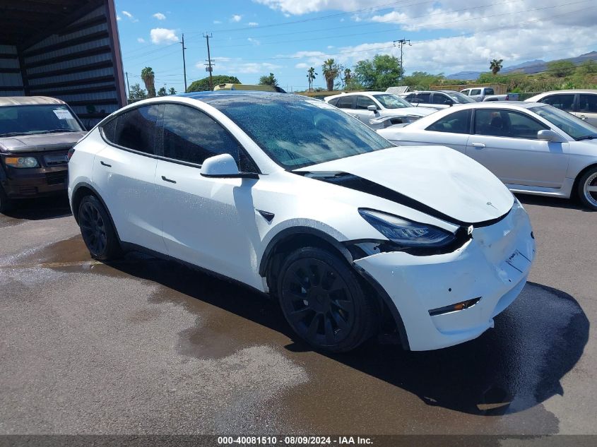 5YJYGDEE2MF087059 2021 TESLA MODEL Y - Image 1