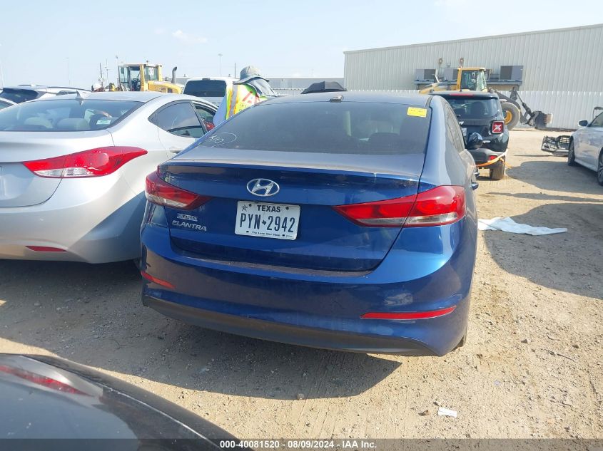 2018 Hyundai Elantra Sel VIN: 5NPD84LF2JH289338 Lot: 40081520