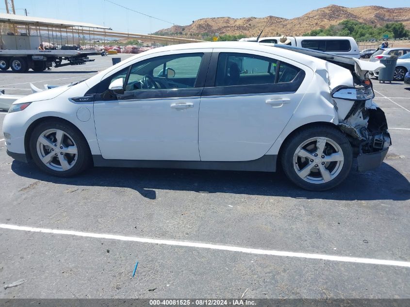 2013 Chevrolet Volt VIN: 1G1RF6E47DU118333 Lot: 40081525