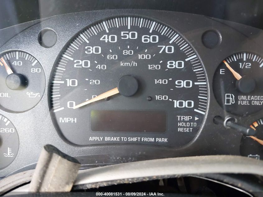 2003 Chevrolet Astro VIN: 1GNDM19X43B140192 Lot: 40081531