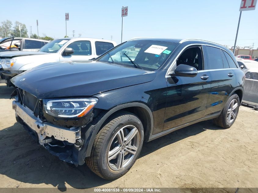 W1N0G8DB6NV373648 2022 MERCEDES-BENZ GLC - Image 2