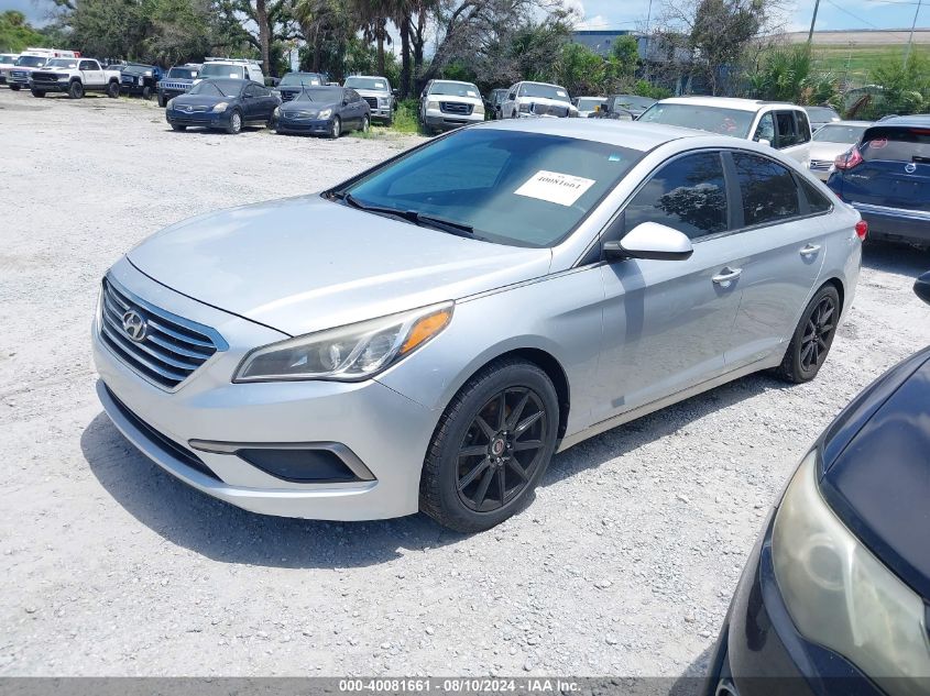 5NPE24AF4GH297846 2016 HYUNDAI SONATA - Image 2