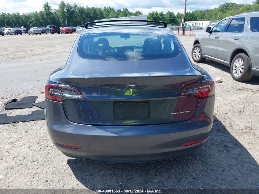 2021 Tesla Model 3 VIN: 5YJ3E1EB8MF853199 Lot: 40081663