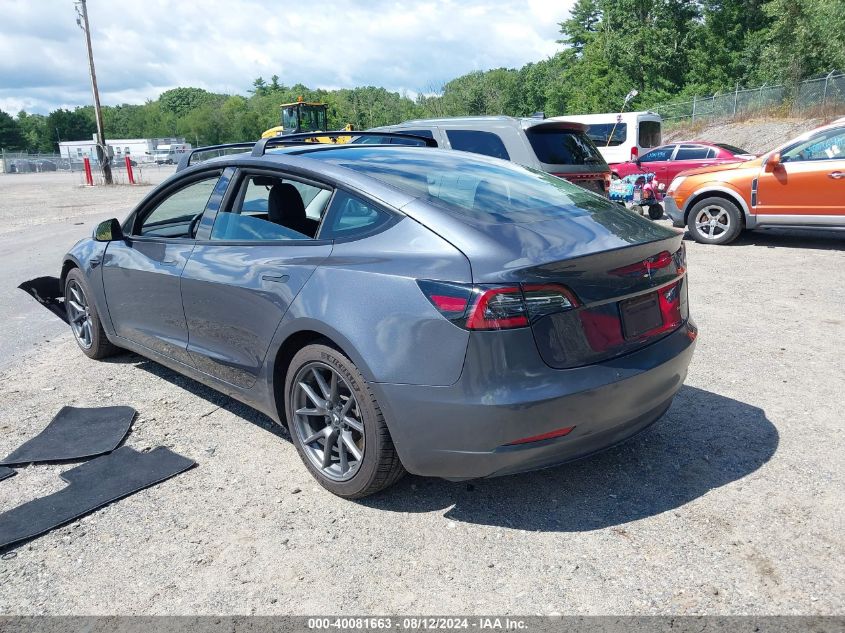 2021 TESLA MODEL 3 - 5YJ3E1EB8MF853199