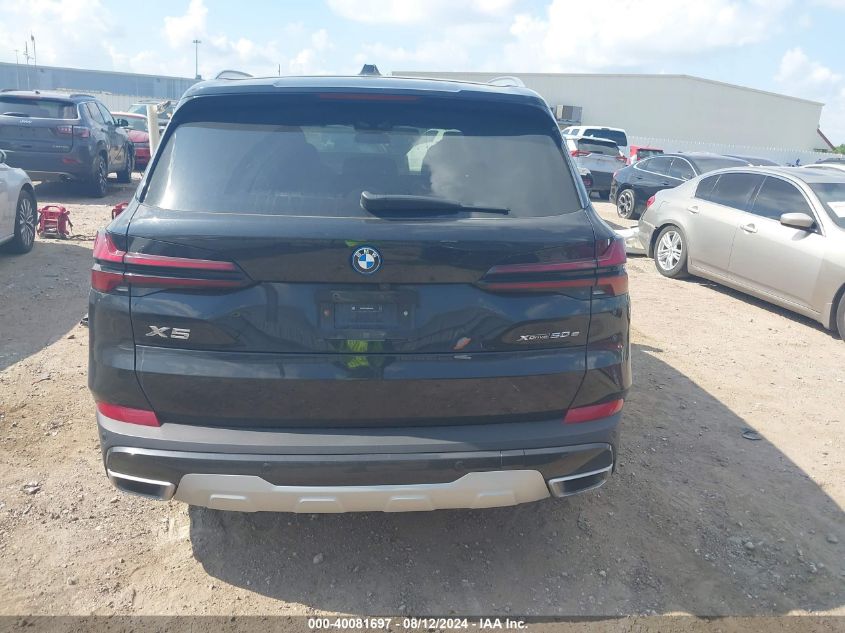 2024 BMW X5 xDrive50E VIN: 5UX43EU03R9U24408 Lot: 40081697