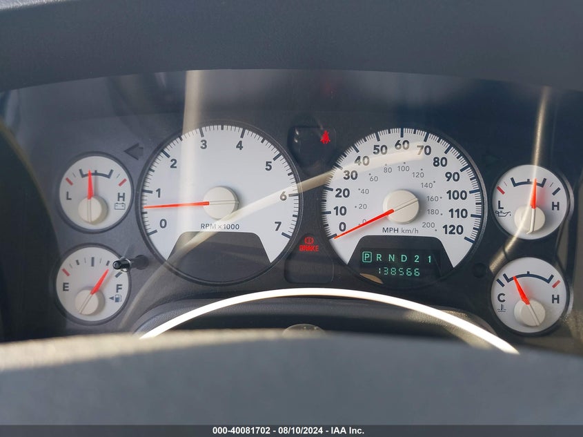 2008 Dodge Ram 1500 Slt VIN: 1D7HA18248S558693 Lot: 40081702