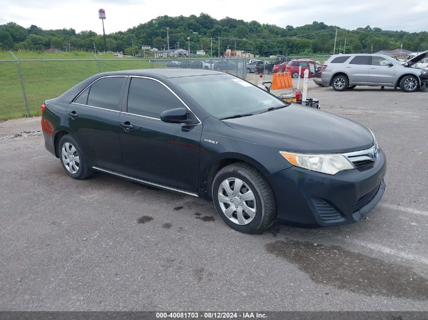 2012 Toyota Camry Hybrid/Le/Xle VIN: 4T1BD1FK2CU023168 Lot: 40081703