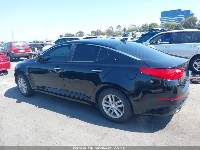 2014 Kia Optima Lx VIN: 5XXGM4A75EG321155 Lot: 40081716