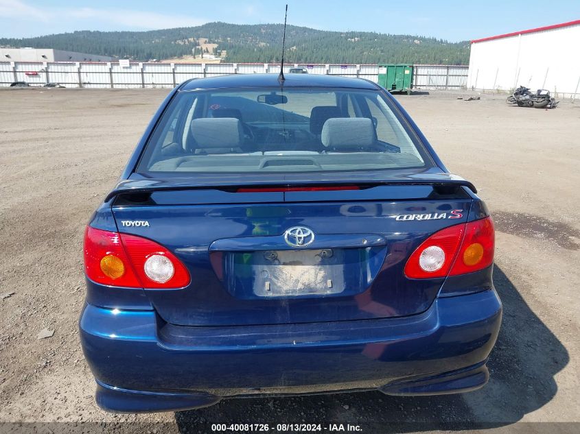 2004 Toyota Corolla S VIN: 1NXBR32E84Z289079 Lot: 40081726