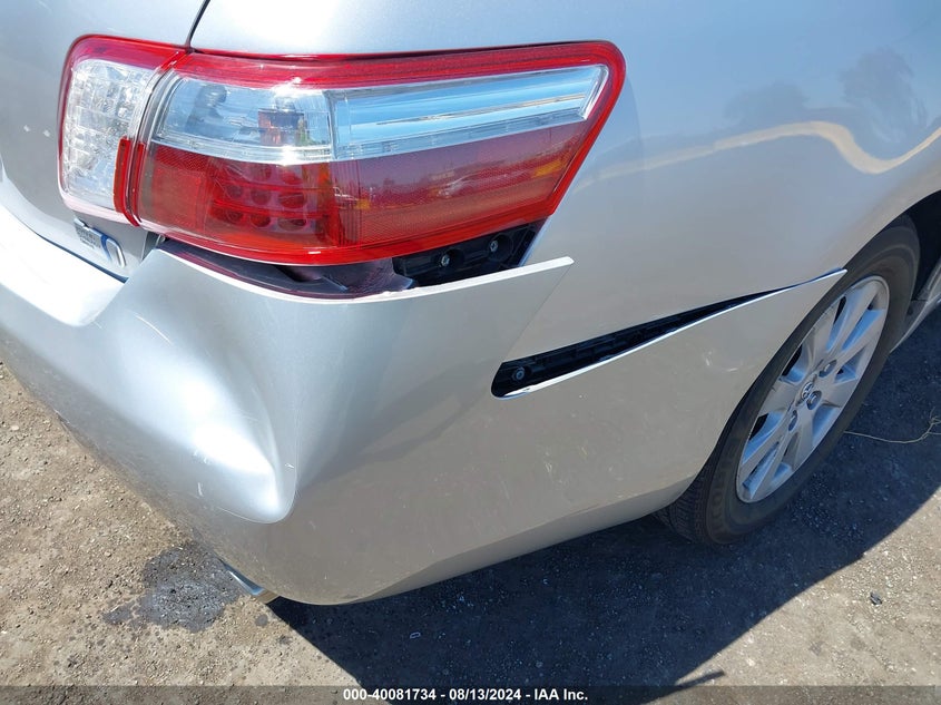 2008 Toyota Camry Hybrid VIN: 4T1BB46K08U035821 Lot: 40081734