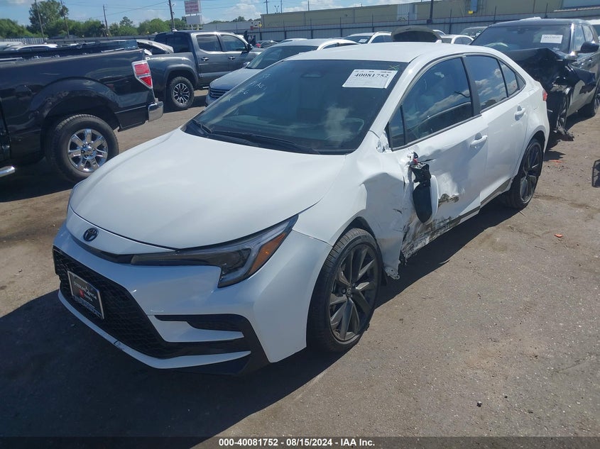2024 TOYOTA COROLLA 2.0L I-4 DI, DOHC, V(VIN: 5YFS4MCE8RP206892