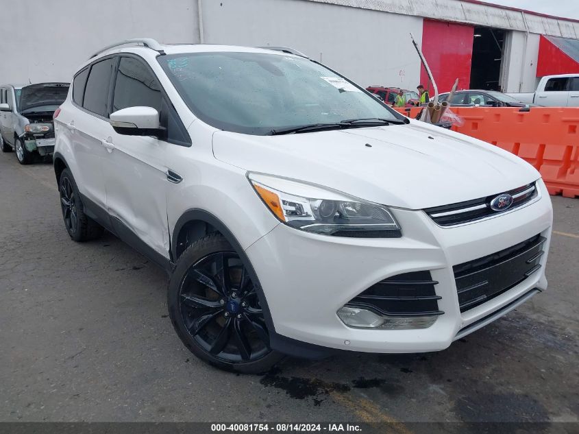 2014 Ford Escape Titanium VIN: 1FMCU0J91EUE27410 Lot: 40081754