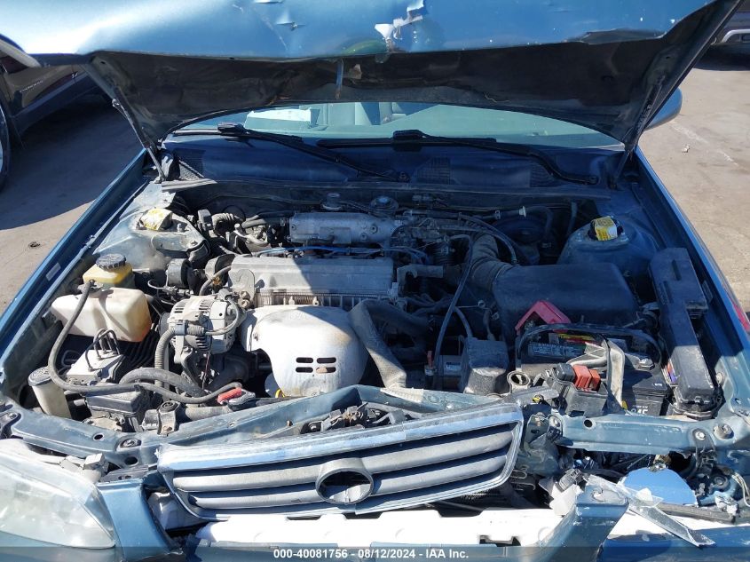 2000 Toyota Camry Xle VIN: JT2BG22K2Y0420457 Lot: 40081756