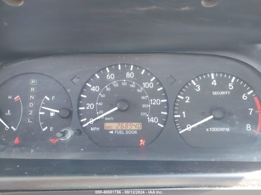 2000 Toyota Camry Xle VIN: JT2BG22K2Y0420457 Lot: 40081756