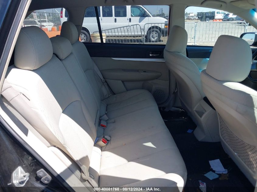 2010 Subaru Outback 2.5I Premium VIN: 4S4BRBCC5A3374048 Lot: 40081768