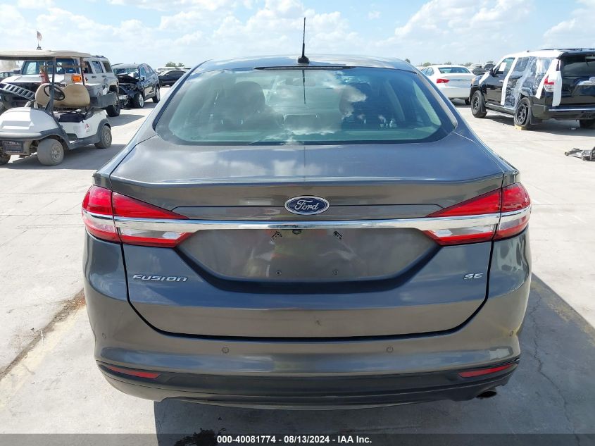 2017 FORD FUSION SE - 3FA6P0H72HR341733