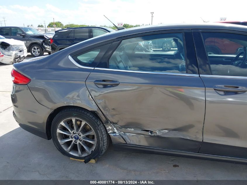 2017 Ford Fusion Se VIN: 3FA6P0H72HR341733 Lot: 40081774