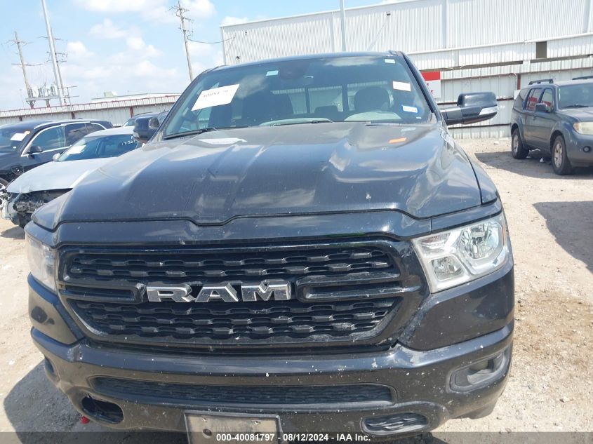 2022 Ram 1500 Big Horn/Lone Star VIN: 1C6SRFFT3NN354096 Lot: 40081797