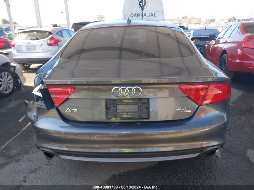 2014 Audi A7 3.0T Premium Plus VIN: WAU2GAFC3EN028667 Lot: 40081799