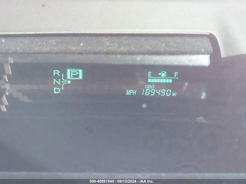 2009 Toyota Prius VIN: JTDKB20U997841675 Lot: 40081840