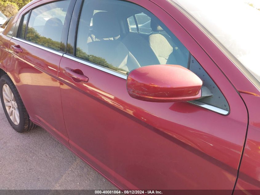 2013 Chrysler 200 Touring VIN: 1C3CCBBG6DN531842 Lot: 40081864