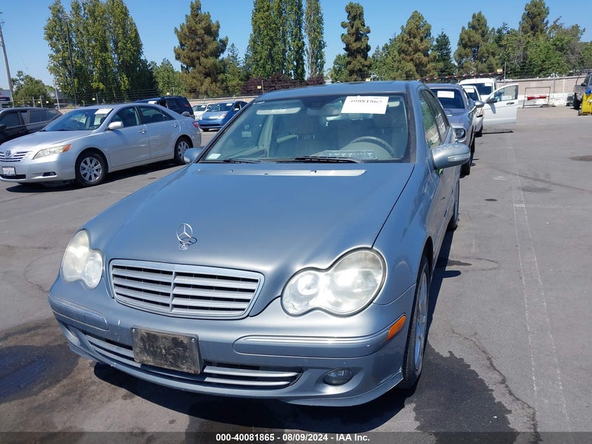2007 Mercedes-Benz C 350 VIN: WDBRF56H17F891163 Lot: 40081865