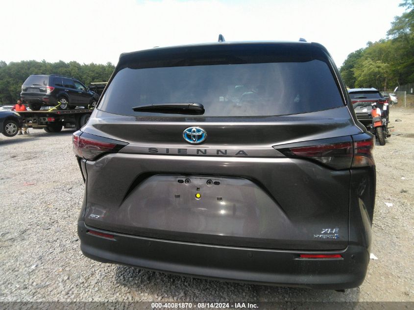 2024 Toyota Sienna Xle VIN: 5TDJSKFC7RS113563 Lot: 40081870