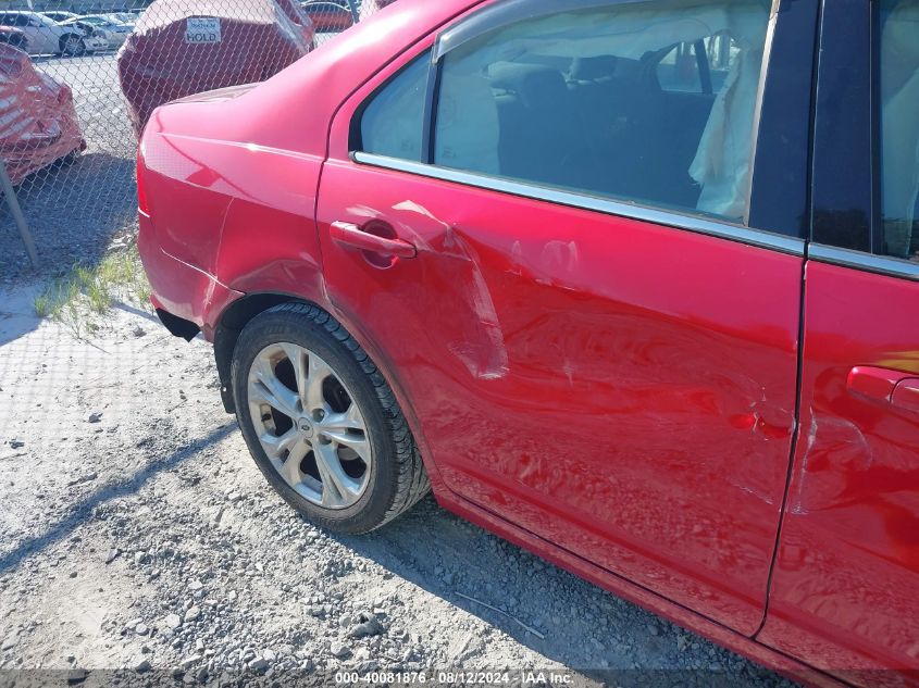 2012 Ford Fusion Se VIN: 3FAHP0HA6CR371931 Lot: 40081876