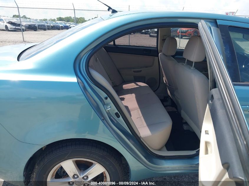 2009 Mitsubishi Lancer Es/Es-Sport VIN: JA3AU26U99U028169 Lot: 40081896