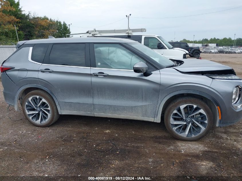 2024 Mitsubishi Outlander Se 2.5 2Wd/Se Black Edition S-Awc/Se Black Edition W/Pano Roof VIN: JA4J3VA83RZ040203 Lot: 40081919