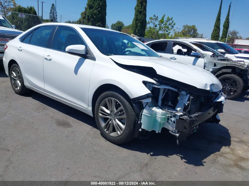 2015 Toyota Camry Se VIN: 4T1BF1FK0FU043742 Lot: 40081922