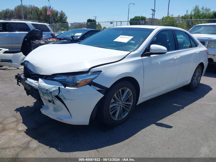 2015 Toyota Camry Se VIN: 4T1BF1FK0FU043742 Lot: 40081922