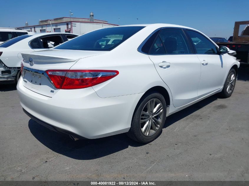 2015 Toyota Camry Se VIN: 4T1BF1FK0FU043742 Lot: 40081922