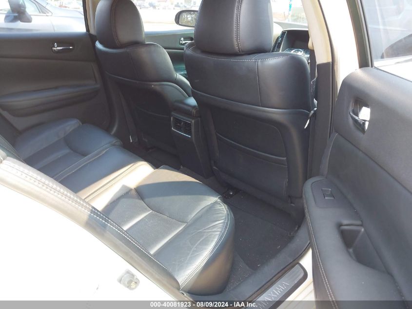2011 Nissan Maxima 3.5 Sv VIN: 1N4AA5AP2BC832683 Lot: 40081923