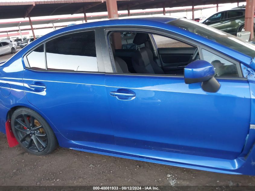 2018 Subaru Wrx Premium VIN: JF1VA1C65J9821235 Lot: 40081933