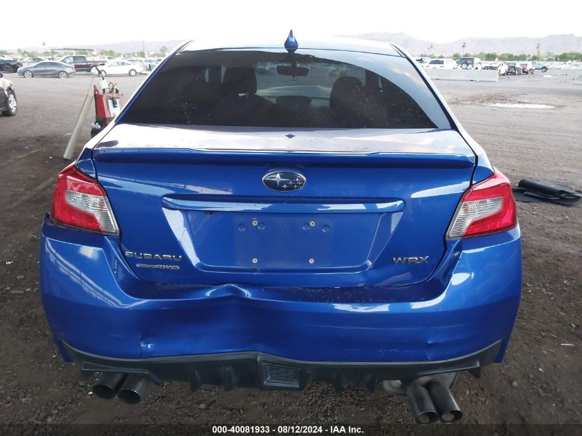 2018 Subaru Wrx Premium VIN: JF1VA1C65J9821235 Lot: 40081933