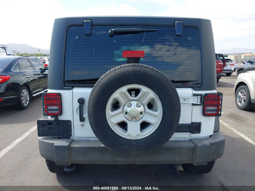 2014 Jeep Wrangler Sport VIN: 1C4AJWAGXEL258385 Lot: 40081958