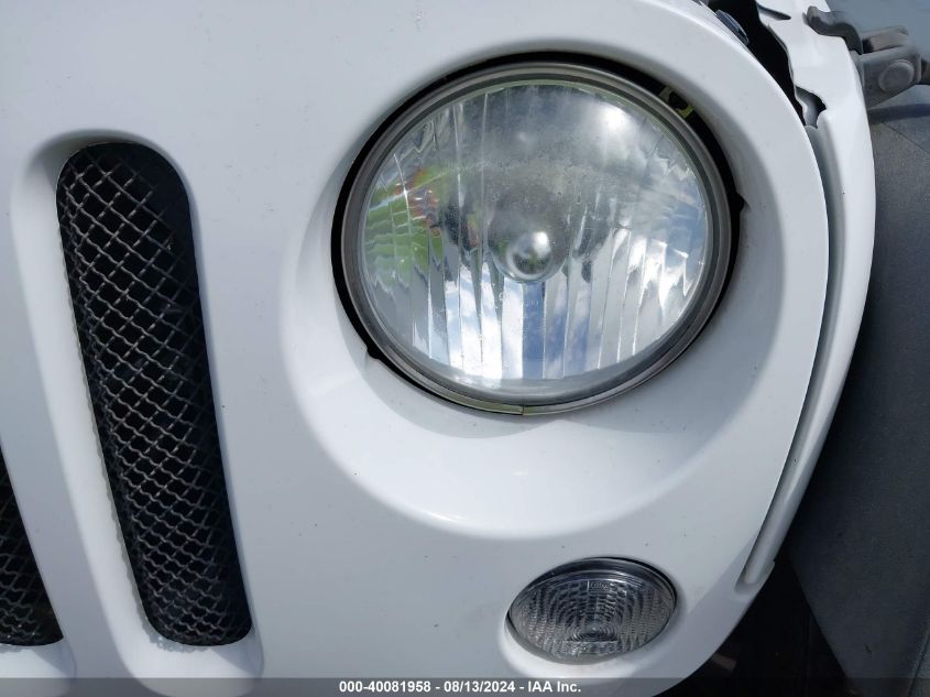 2014 Jeep Wrangler Sport VIN: 1C4AJWAGXEL258385 Lot: 40081958