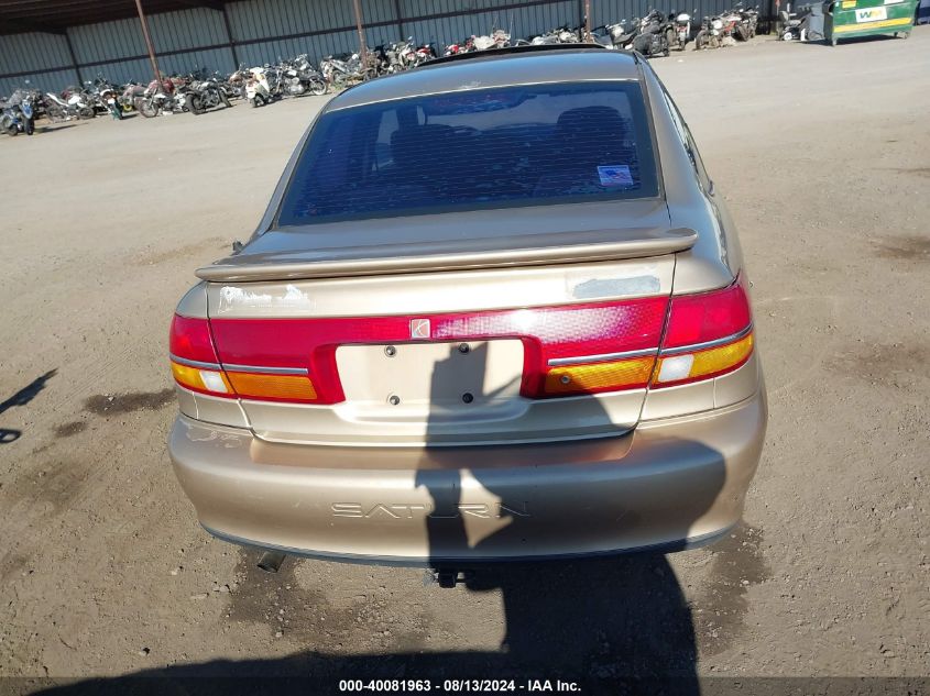 2000 Saturn Ls1 VIN: 1G8JU52F6YY600679 Lot: 40081963