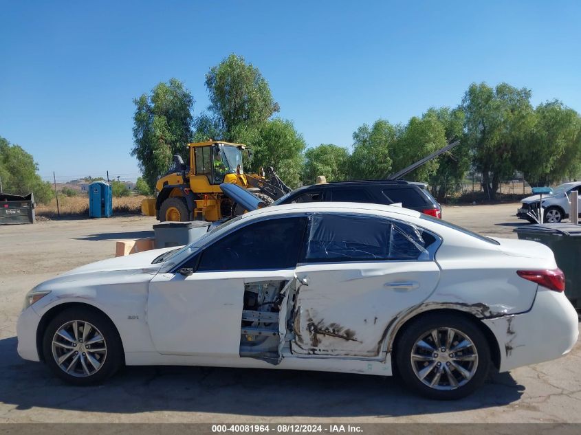 2018 Infiniti Q50 2.0T Pure VIN: JN1CV7AP3JM240269 Lot: 40081964