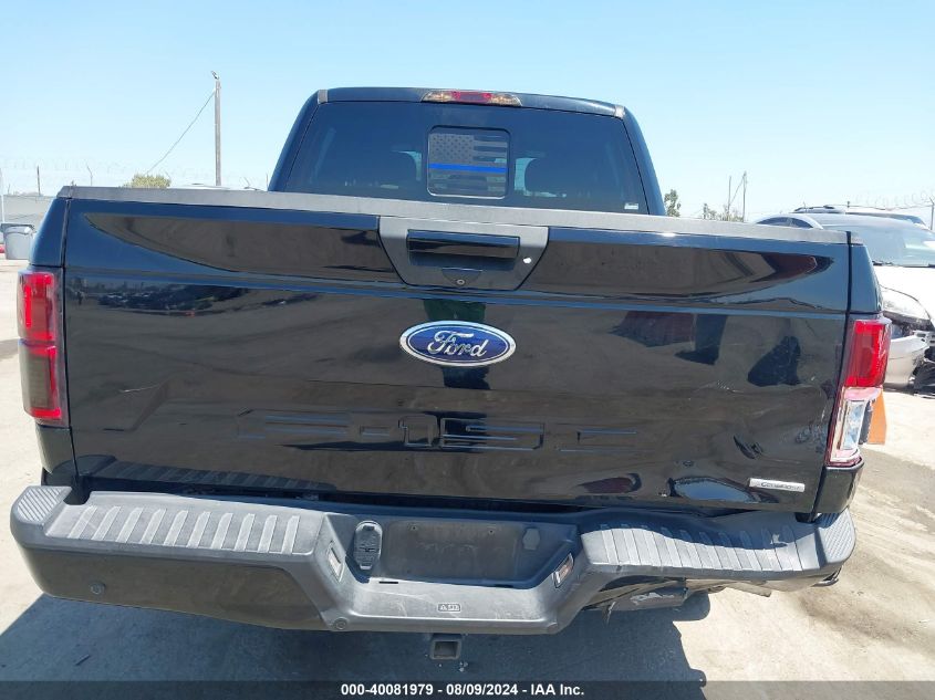 2018 Ford F-150 Xlt VIN: 1FTEW1CG4JFA32127 Lot: 40081979