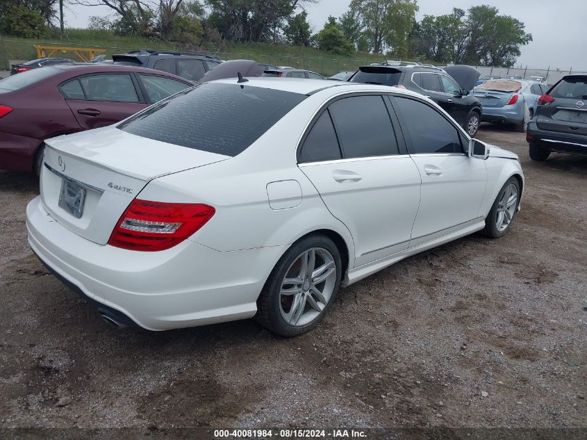 VIN WDDGF8ABXDR269805 2013 Mercedes-Benz C 300, Lux... no.4