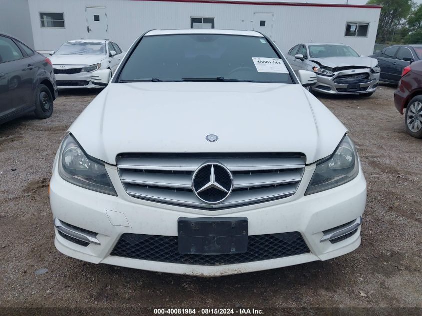 2013 Mercedes-Benz C 300 Luxury 4Matic/Sport 4Matic VIN: WDDGF8ABXDR269805 Lot: 40081984