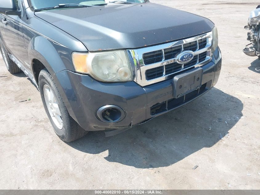 2008 Ford Escape Xls/Xls Manual VIN: 1FMCU02Z78KD76915 Lot: 40082010