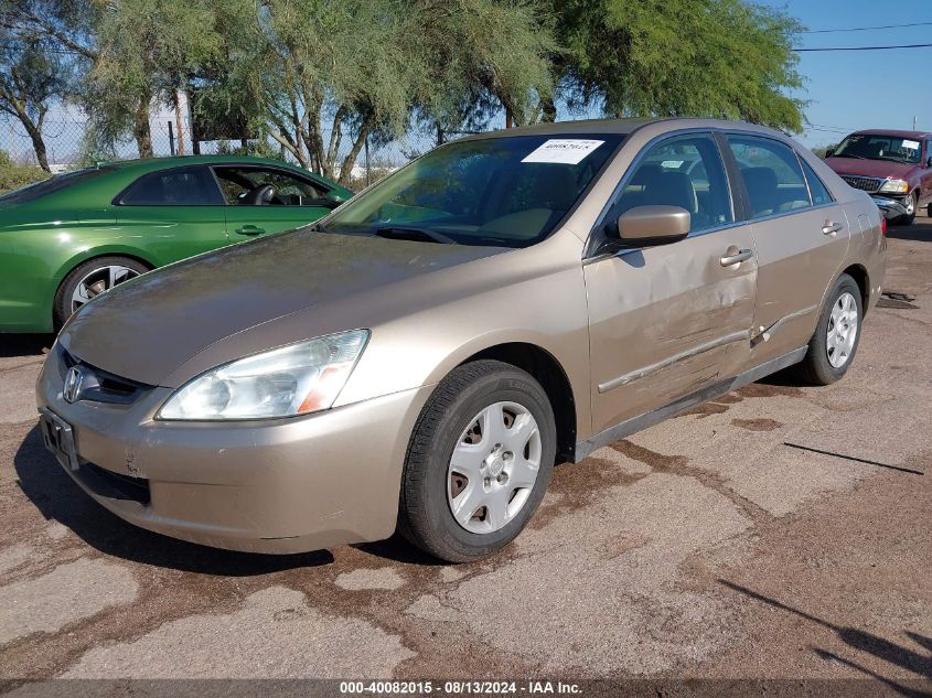 2005 Honda Accord 2.4 Lx VIN: 1HGCM56475A169721 Lot: 40082015