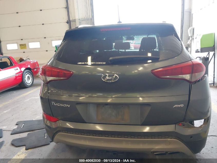 2017 Hyundai Tucson Value VIN: KM8J3CA2XHU551212 Lot: 40082030