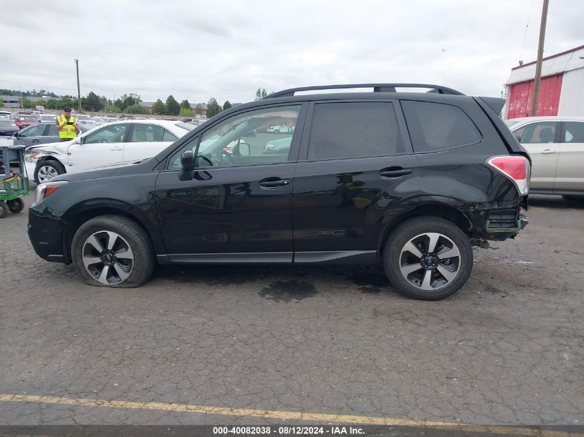 2018 Subaru Forester 2.5I Premium VIN: JF2SJAGC1JH537962 Lot: 40082038